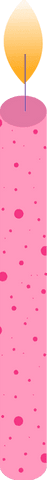 Modern Abstract Plant with Pink Polka Dotted Cylinder, Transparent Background - Download Free Stock Videos Pikwizard.com