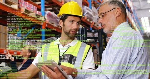 Warehouse Supervisor Consulting Using Digital Inventory Systems
