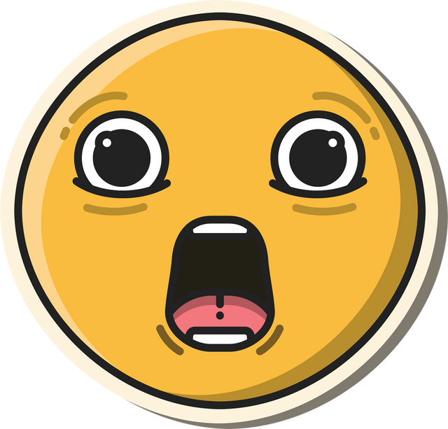 Yellow Scared Emoji with Transparent Background for Social Media Communication - Download Free Stock Videos Pikwizard.com