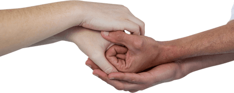 Concept of Unity with Transparent Joined Hands - Download Free Stock Videos Pikwizard.com