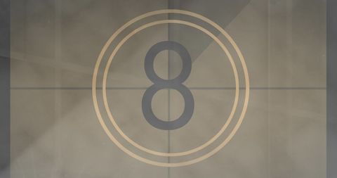 Classic Film Countdown with Retro Style Timer - Download Free Stock Images Pikwizard.com