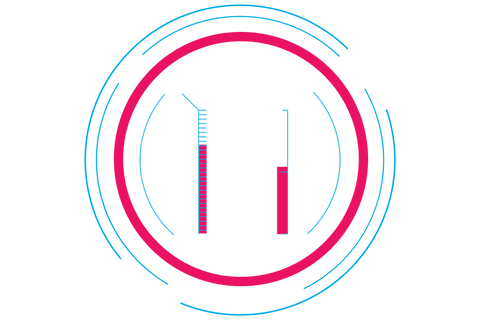 transparent circular design with red blue thermometers - Download Free Stock Videos Pikwizard.com