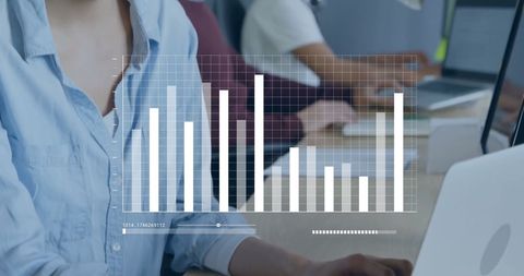 financial data analysis in busy office environment - Download Free Stock Images Pikwizard.com