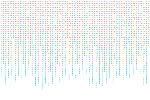 digital transparent binary code dripping illustration vector - Download Free Stock Videos Pikwizard.com