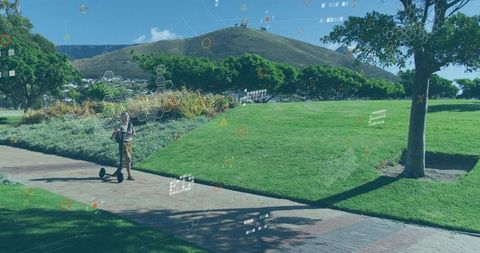 Exploring augmented reality in a sunny park for outdoor innovation
