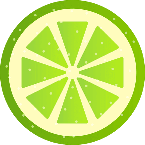 fresh lime slice illustration with transparent background - Download Free Stock Videos Pikwizard.com