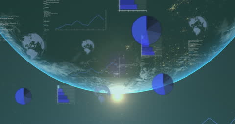 Global Data Visualization with Digital Interfaces and Statistics