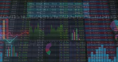 Financial Dashboard with Charts and Data Grids