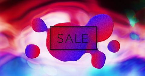 Vibrant Sale Icon on Multicolor Background for Shopping - Download Free Stock Images Pikwizard.com