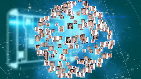 Global Network Connecting Diverse Professionals Virtually