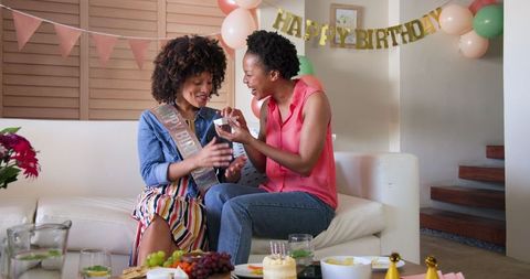 Joyful In-Home Birthday Celebration with Close Friends