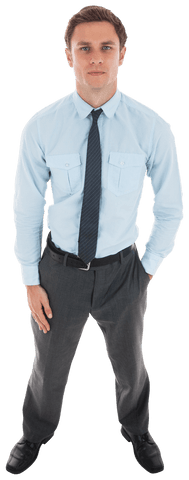 Transparent Image of Serious Businessman in Formal Attire - Download Free Stock Videos Pikwizard.com
