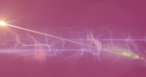 Interwoven Light Trails on a Vibrant Purple Background - Download Free Stock Images Pikwizard.com
