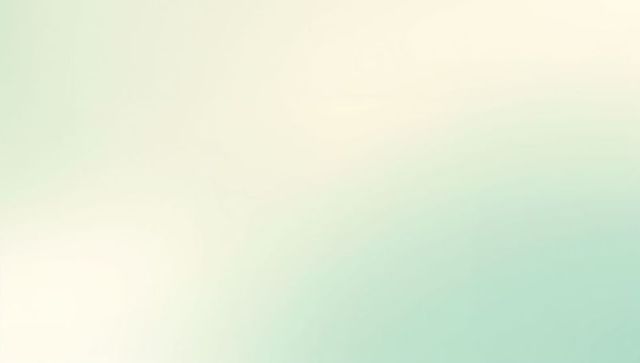 Minimalist Cream to Mint Gradient Flowing Pastel Canvas for Modern Web Design and Branding