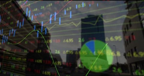 Urban Financial Visualization with Stocks Data Overlay