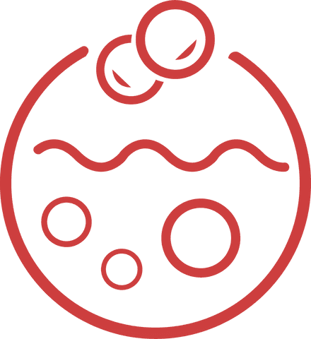 abstract red circles icon on transparent background - Download Free Stock Videos Pikwizard.com