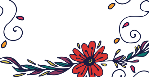Floral Decoration with Copy Space on Transparent Background - Download Free Stock Videos Pikwizard.com