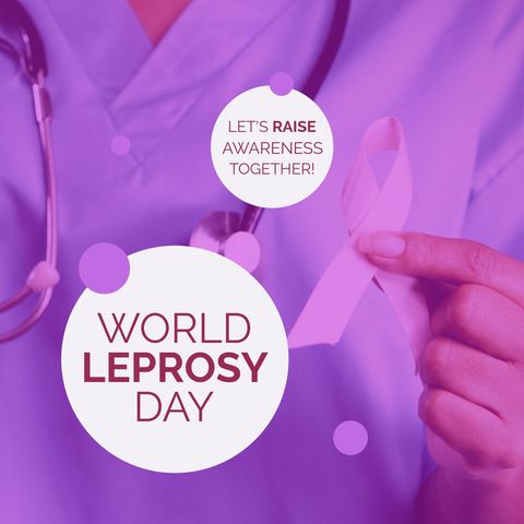 World Leprosy Day Healthcare Awareness Campaign Design