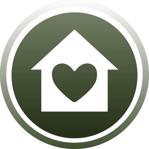 Transparent Home Security Logo with Heart Icon - Download Free Stock Videos Pikwizard.com