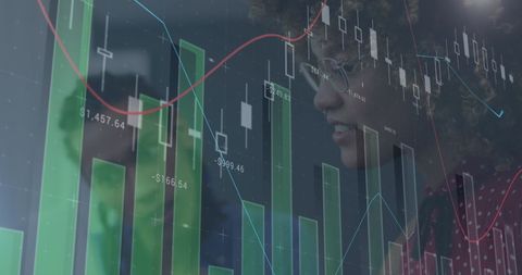 Smiling Team Analyzing Financial Data on Digital Graphs - Download Free Stock Images Pikwizard.com