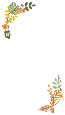 Transparent Corner Floral Border Botanical Vector Design - Download Free Stock Videos Pikwizard.com