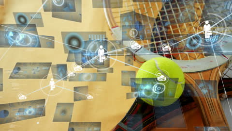 Tech-Infused Tennis with Digital Network Visualization