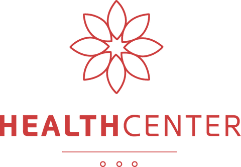 red flower health center logo on transparent background - Download Free Stock Videos Pikwizard.com