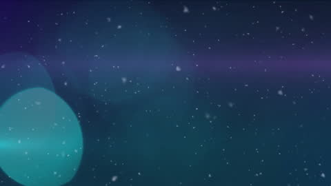 Enchanting Winter Lights and Gentle Snowfall Animation