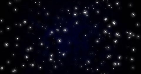 Glowing Stars in Night Sky Illustration - Download Free Stock Images Pikwizard.com