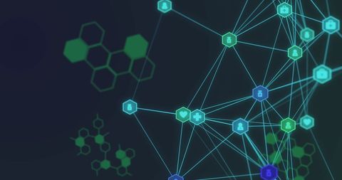 Digital Medical Network Abstract Technology Background - Download Free Stock Images Pikwizard.com