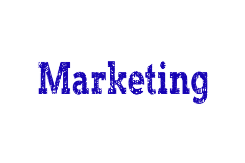 Transparent Marketing Text in Bold Blue Font - Download Free Stock Videos Pikwizard.com