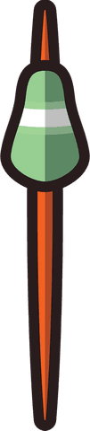 transparent green and orange fishing float illustration with copy space - Download Free Stock Videos Pikwizard.com