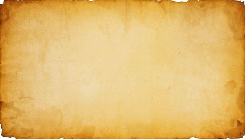 Aged parchment showing torn edges, foxing spots, creases and weathered vellum texture