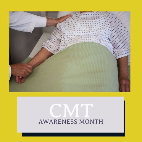 doctor supporting patient in hospital for cmt awareness month - Download Free Stock Templates Pikwizard.com