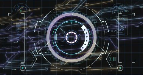 Futuristic Digital Interface Featuring Data and AI Integration - Download Free Stock Images Pikwizard.com