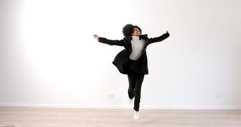 Celebrating Joy with Modern Dance in Stylish Fashion