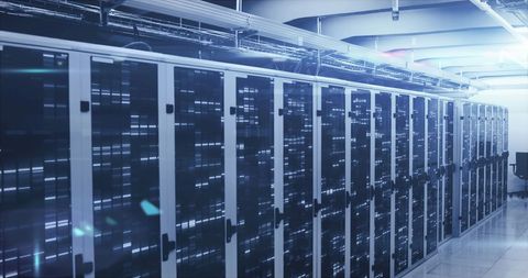 Modern Server Room with Advanced Technology Architecture - Download Free Stock Images Pikwizard.com