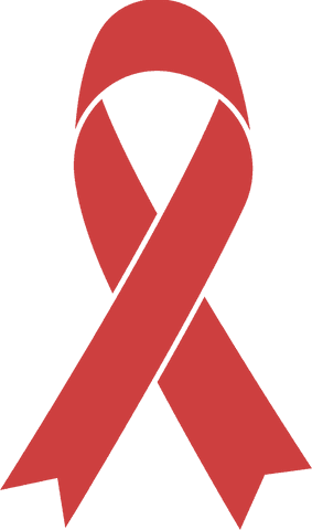 Red Ribbon Awareness Symbol on Transparent Background - Download Free Stock Videos Pikwizard.com