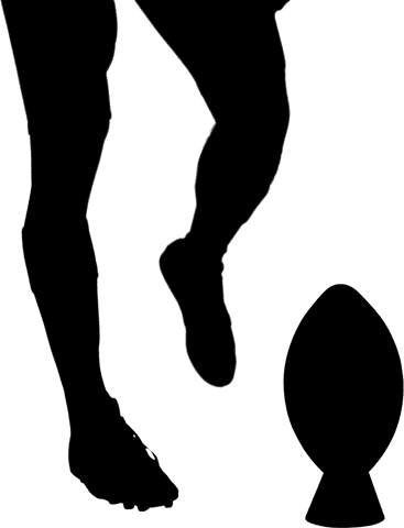 Silhouette of Rugby Player in Dynamic Pose on Transparent Background - Download Free Stock Videos Pikwizard.com