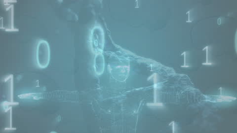 Abstract Digital DNA Strand with Binary Codes