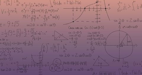 Mathematical Formulae Background with Data Concepts - Download Free Stock Images Pikwizard.com