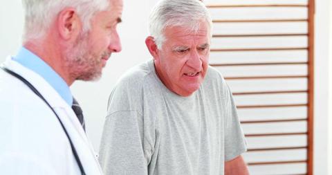 Senior Man Undergoing Physical Therapy with Doctor - Download Free Stock Images Pikwizard.com