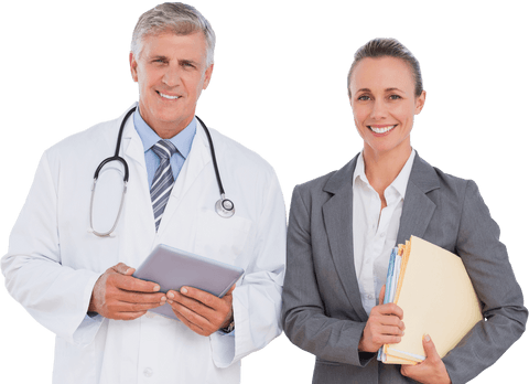 medical practitioner and business professional on transparent background - Download Free Stock Videos Pikwizard.com
