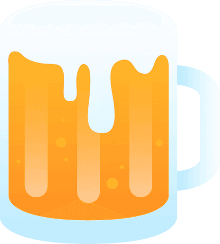 transparent beer mug vector design with dripping foam - Download Free Stock Videos Pikwizard.com