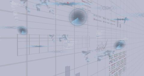 Abstract Data Processing and Global Analytics Display - Download Free Stock Images Pikwizard.com