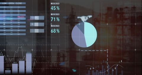 Global Data Processing with Digital Interface Concepts - Download Free Stock Images Pikwizard.com