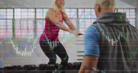 Personal Trainer Coaching Client with Dynamic Workouts