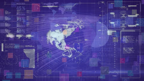 Global Data Processing and Technology Interface Background