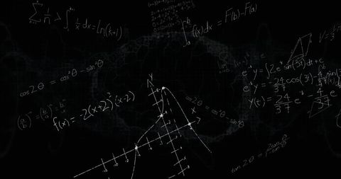 Complex Mathematical Equations Overlaying Digital Brain Model - Download Free Stock Images Pikwizard.com