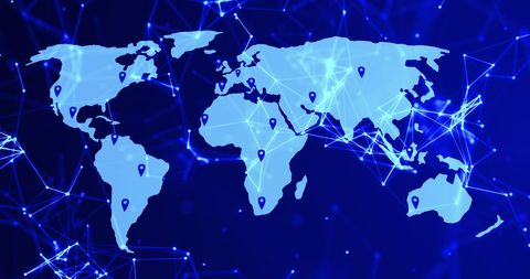 Global Connections and Networking Concept - Download Free Stock Images Pikwizard.com